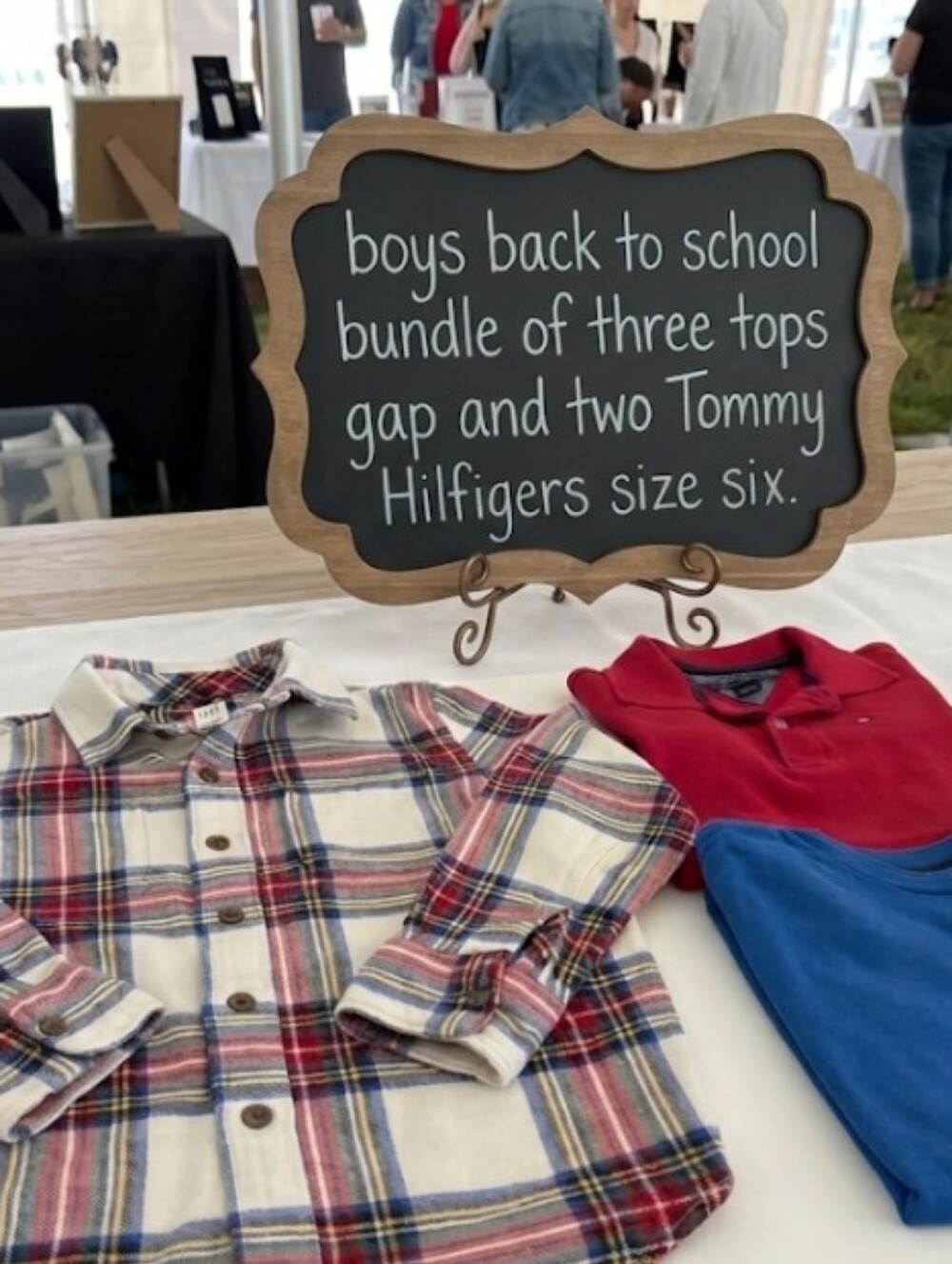 Boy's 3-Piece BTS Shirt Bundle (Size 6)​ Gap And 2 Tommy Hilfiger Polos